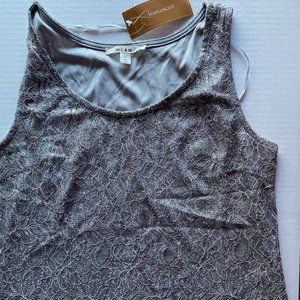 Mi ami Laced Tank Womens NWT!